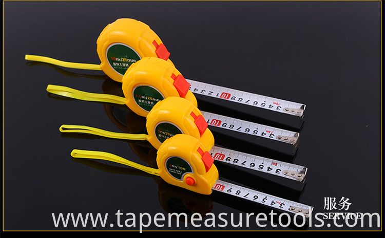 high quality double brake 3m 5m 7.5m 10m custom steel measuring tape